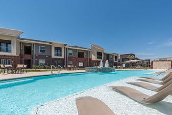 Swimming Pool With Sparkling Water at Century Palm Bluff, Texas, 78374